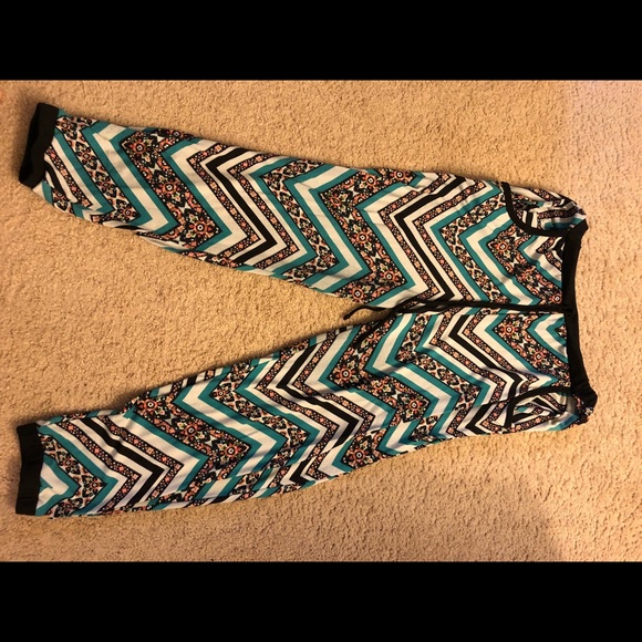 Pants - Spandex pants that tie in the front